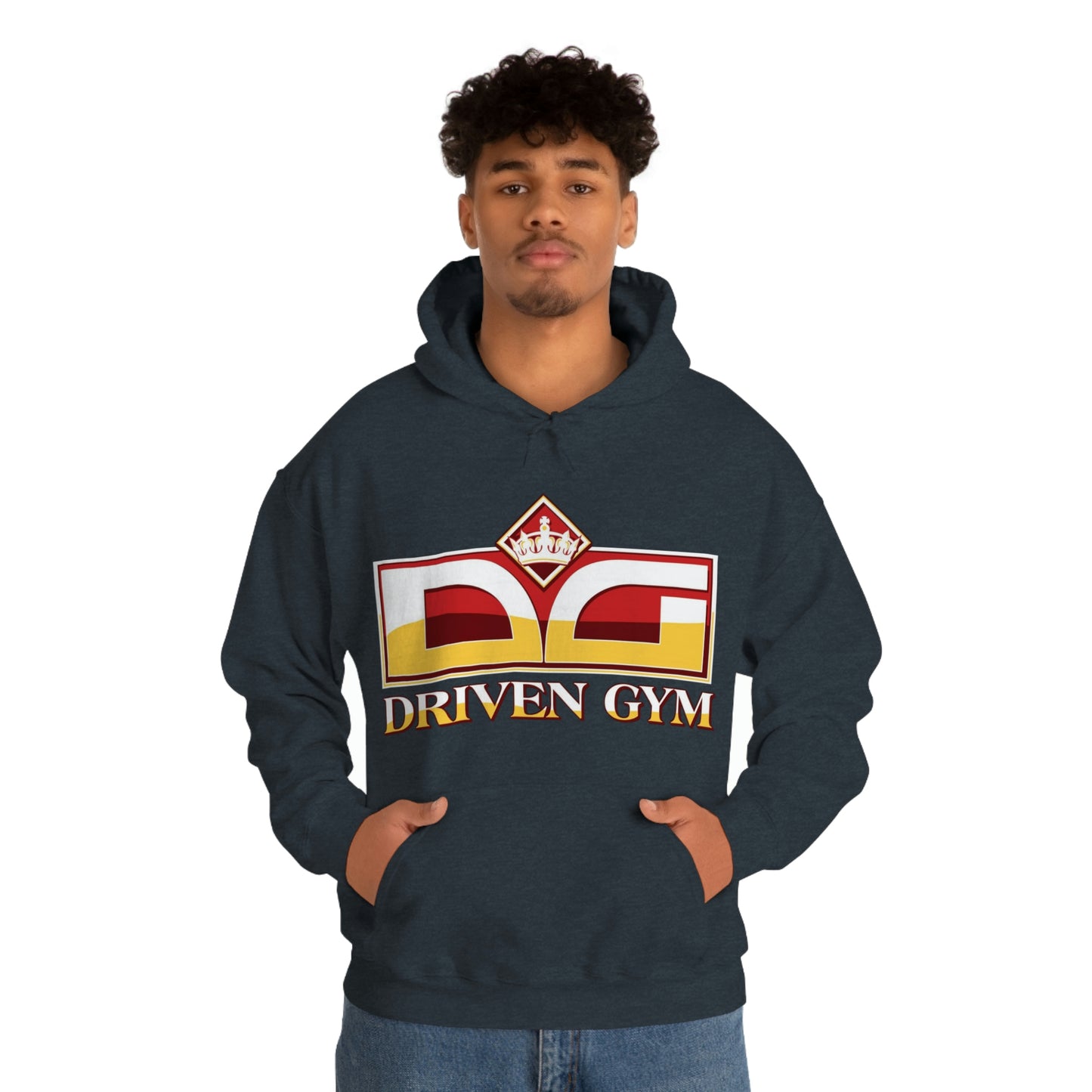 Driven Gym Unisex Heavy Blend Hooded Sweatshirt