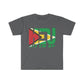 Guyana HEU Flag Softstyle T-Shirt