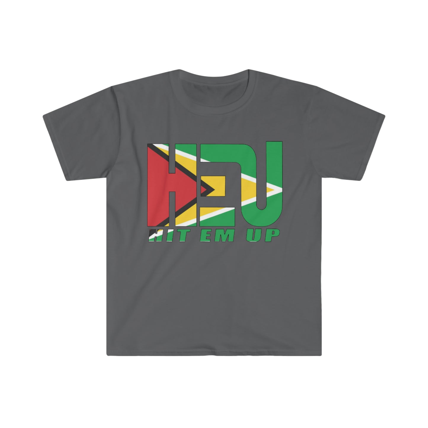 Guyana HEU Flag Softstyle T-Shirt