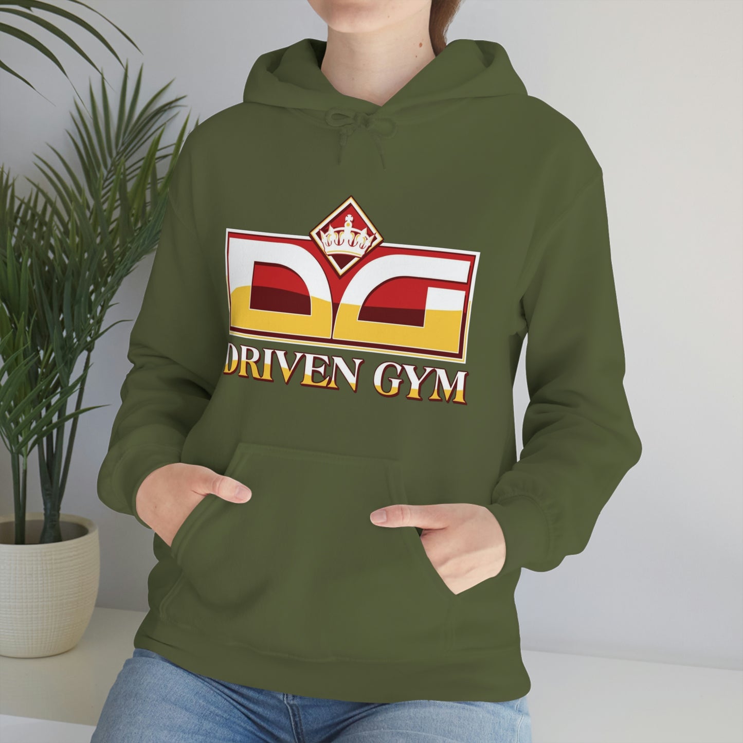 Driven Gym Unisex Heavy Blend Hooded Sweatshirt