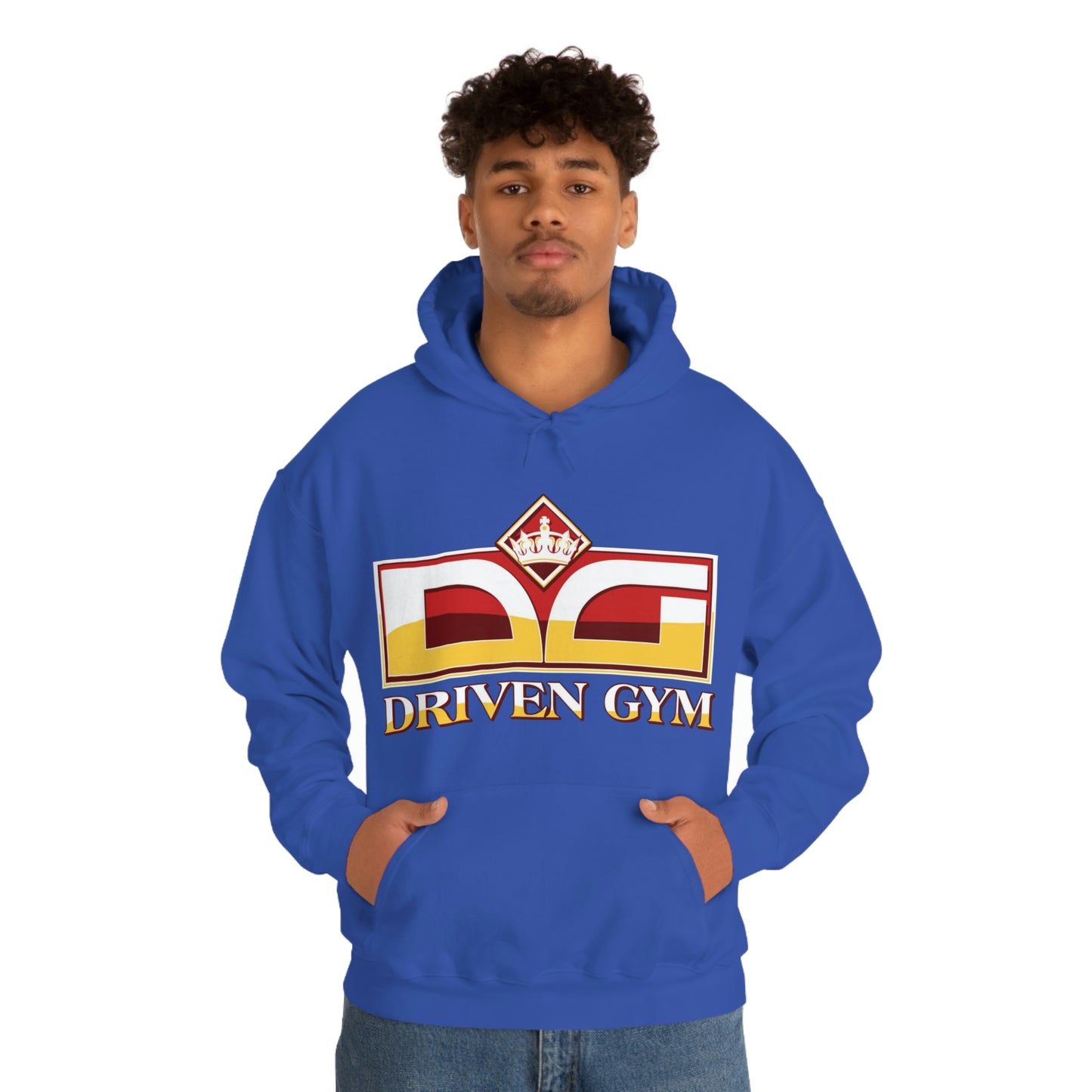 Driven Gym Unisex Heavy Blend Hooded Sweatshirt