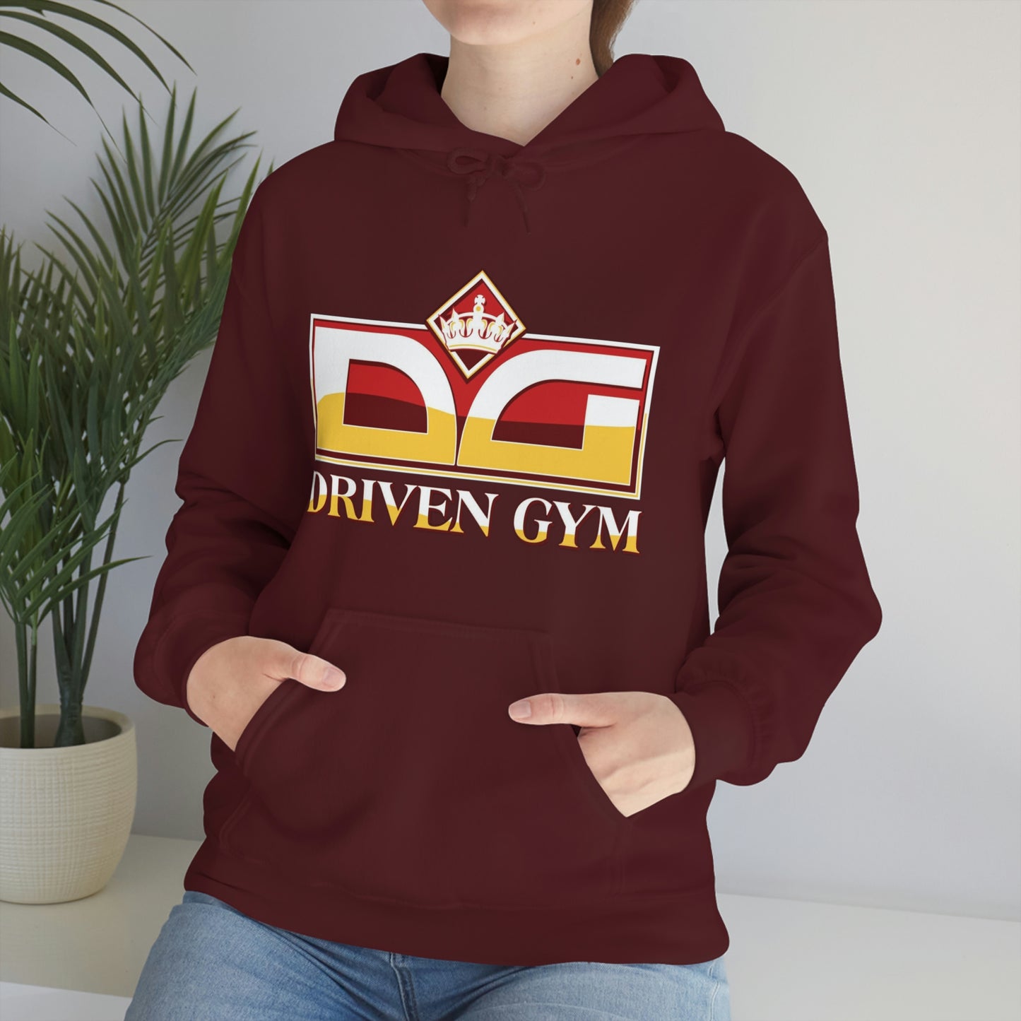 Driven Gym Unisex Heavy Blend Hooded Sweatshirt