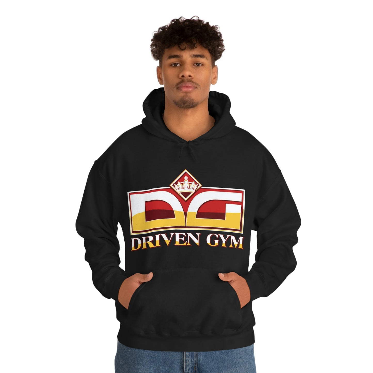 Driven Gym Unisex Heavy Blend Hooded Sweatshirt