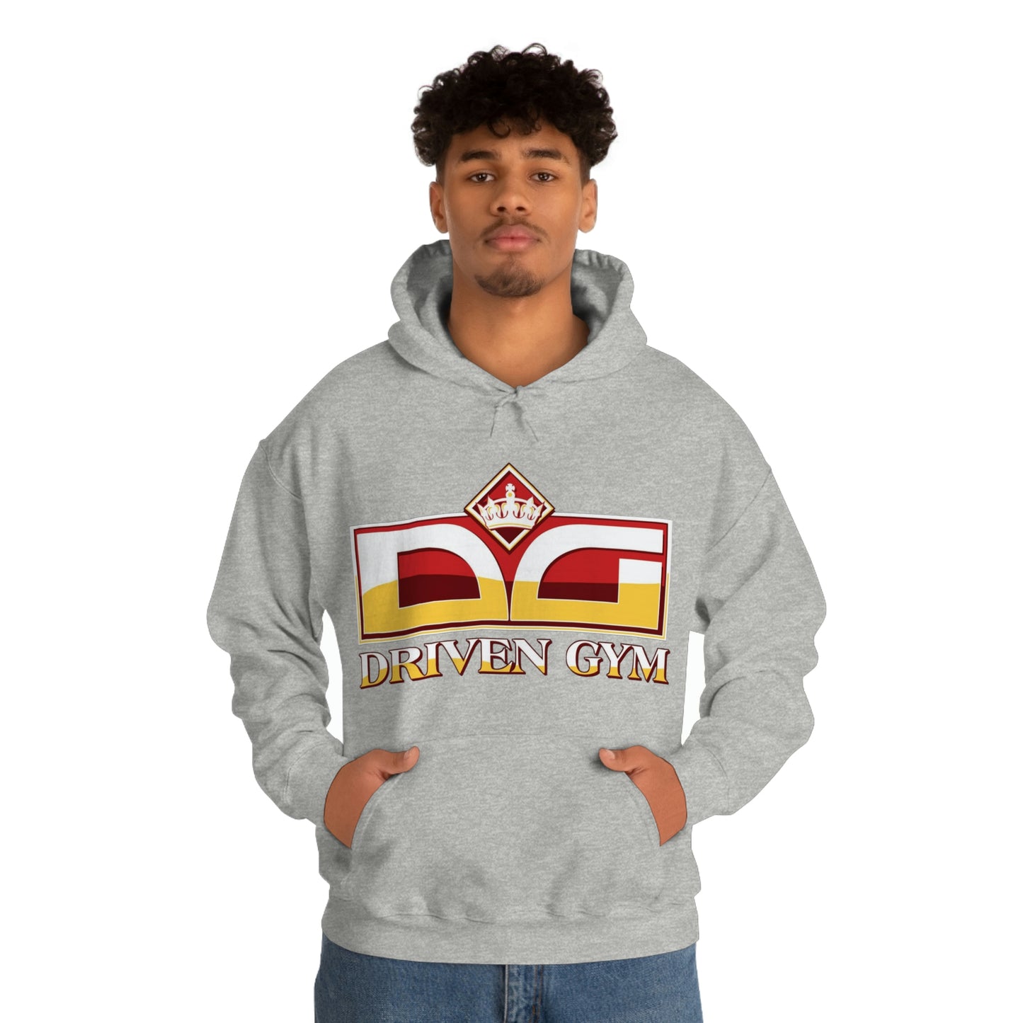 Driven Gym Unisex Heavy Blend Hooded Sweatshirt