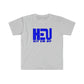 Blue HEU HIT EM UP Logo T-Shirt