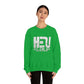 HEU Boxing Distressed Logo Unisex Heavy Blend Crewneck Sweatshirt