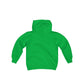 Black HEU HIT EM UP Logo Youth Heavy Blend Hooded Sweatshirt