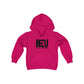 Black HEU HIT EM UP Logo Youth Heavy Blend Hooded Sweatshirt